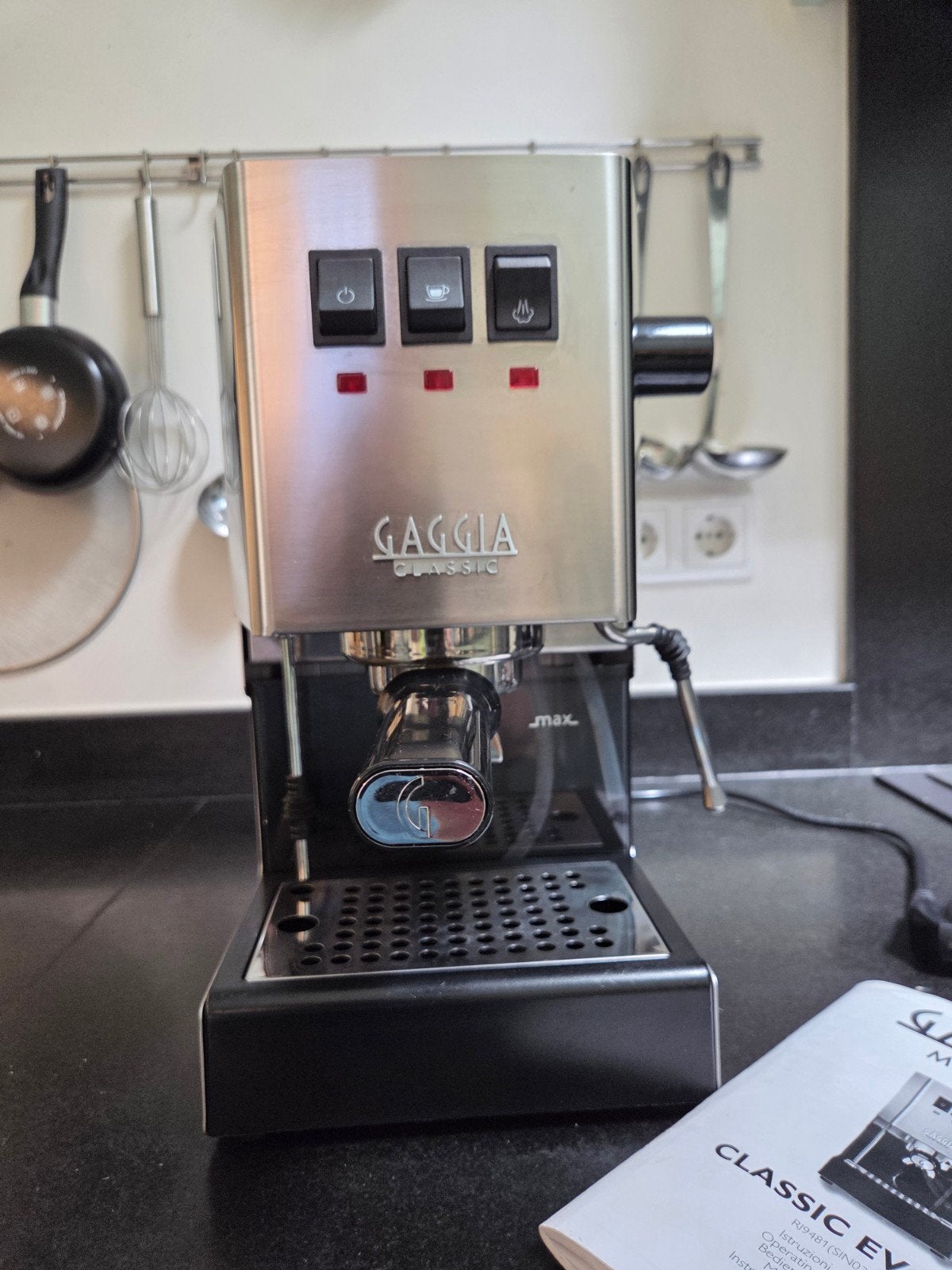 Gaggia Classic EVO Pro espresso half automaat, Ophalen, Zo goed als nieuw, Espresso apparaat