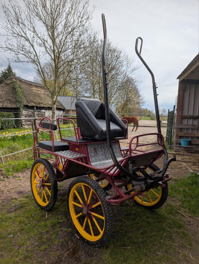 ## Hagedoorn-Linde marathon wagen##, Gebruikt, Marathonwagen, Paard of Pony, Gesloten