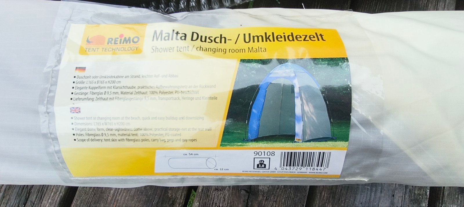 nieuwe ongebruikte douche tent met vloermat, Ophalen of Verzenden, Nieuw