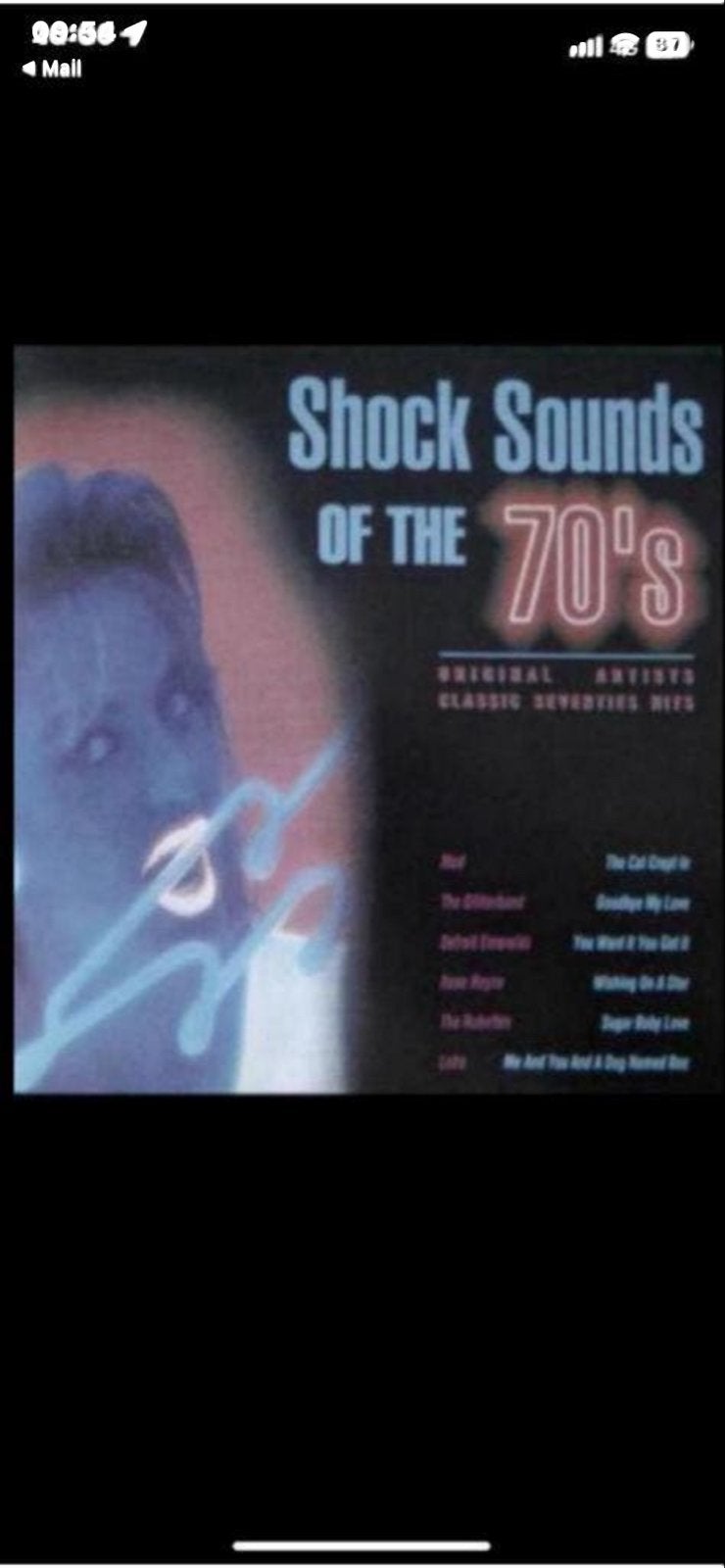 Shock Sounds of the 70's - Classic Seventies Hits CD, Ophalen of Verzenden, Gebruikt, Pop, Verzamelalbum