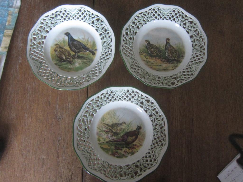 bord Bavaria schumann Arzberg jachthond wild fazant kwartel, Antiek en Kunst, Ophalen of Verzenden