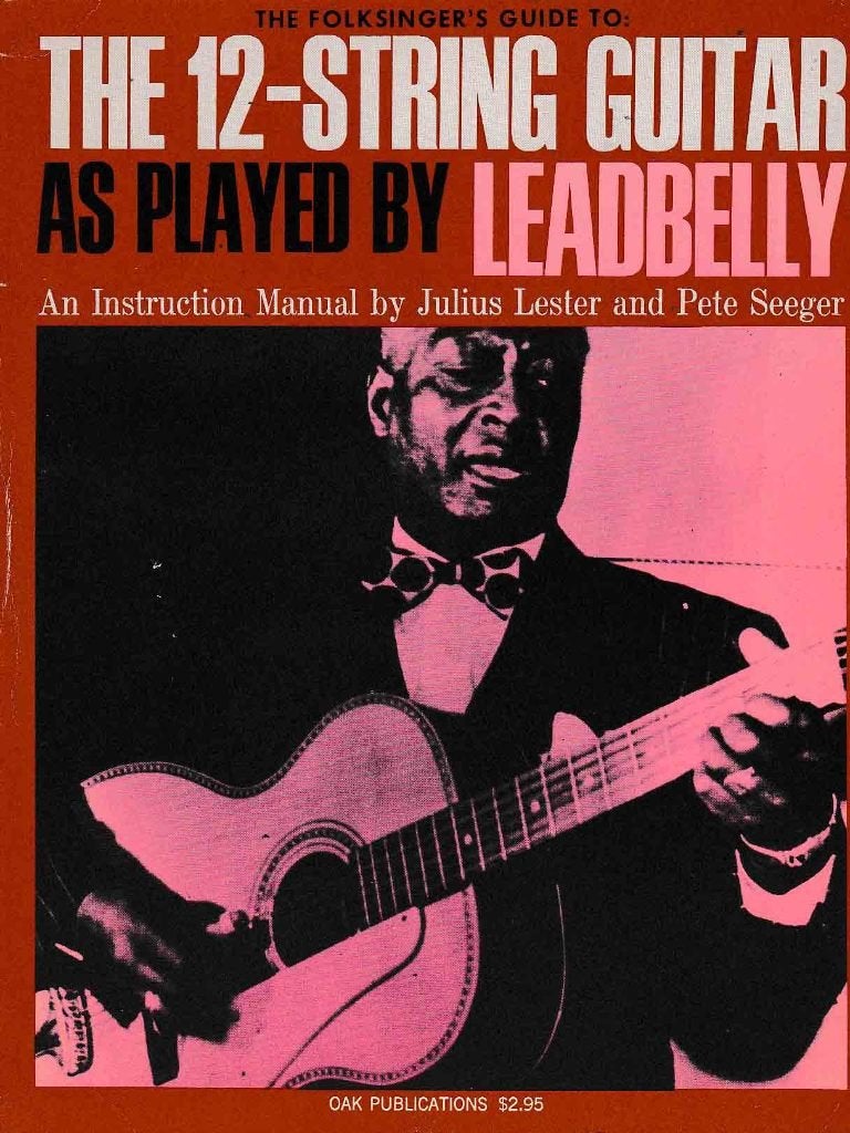 The 12 String Guitar As Played by Leadbelly ( 523 ), Muziek en Instrumenten, Bladmuziek, Verzenden, Artiest of Componist, Populair