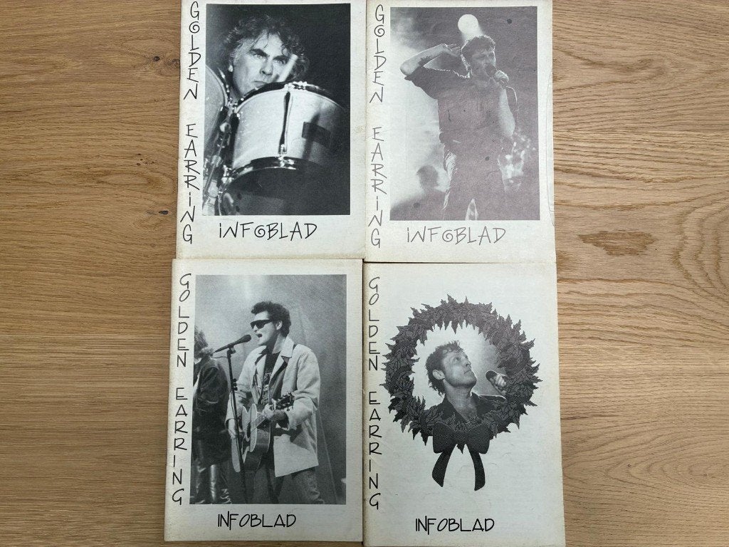 Golden Earring fanclubbladen jaargang 1993, Ophalen of Verzenden, Zo goed als nieuw, Boek, Tijdschrift of Artikel