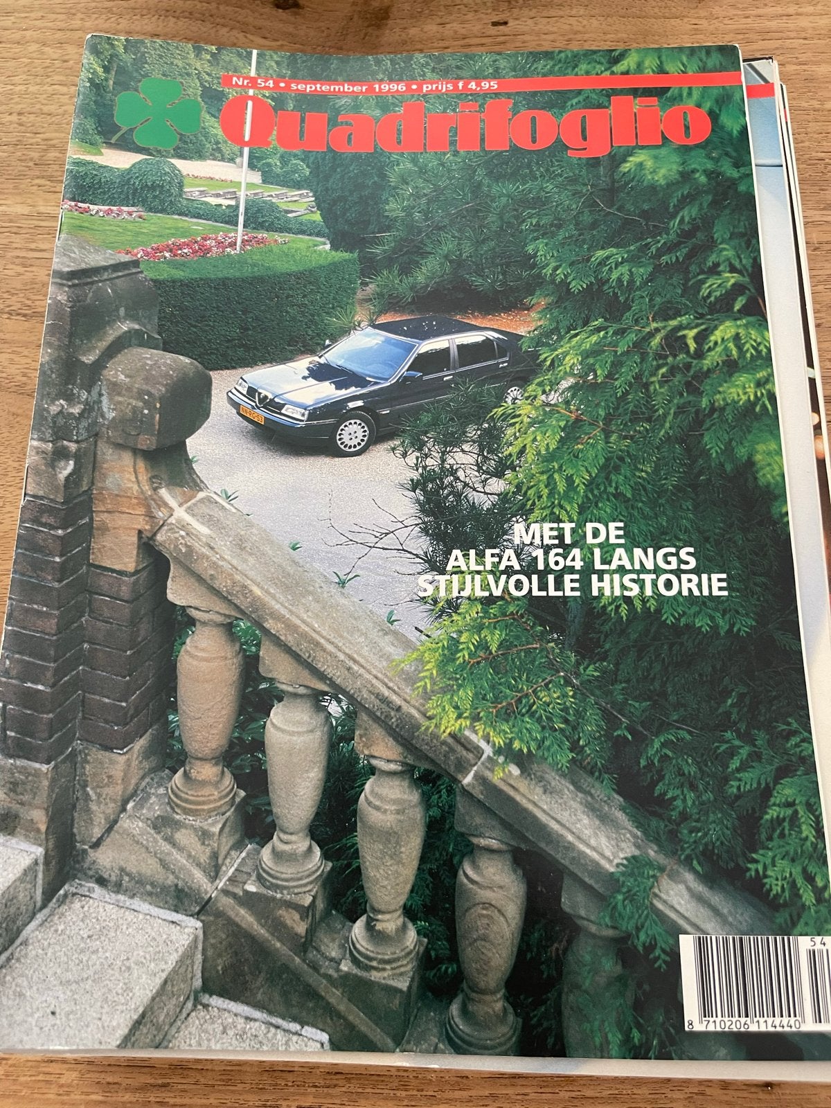 Quadrifoglio Magazine - Alfa Romeo 164 - September 1996, Ophalen of Verzenden, Zo goed als nieuw, Alfa Romeo