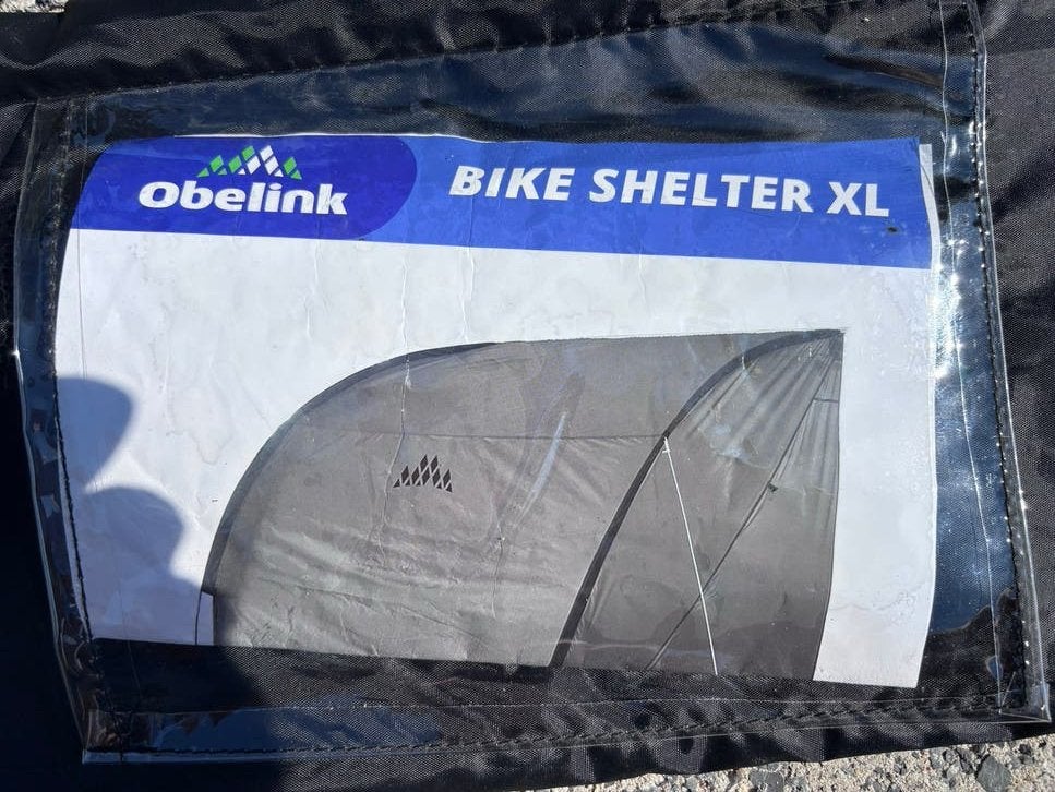 Obelink Bike Shelter XL - Fietsenstalling voor caravan, Ophalen of Verzenden, Zo goed als nieuw