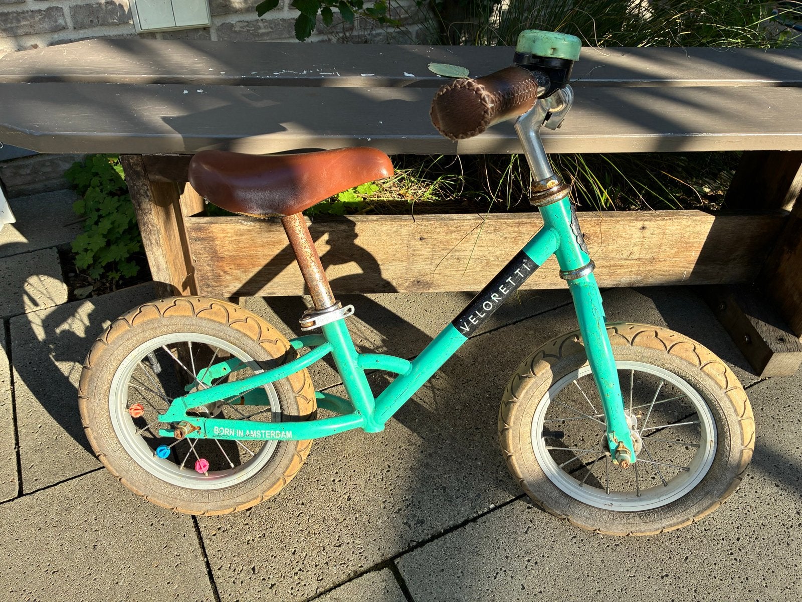 Veloretti loopfiets - Born in Amsterdam, Fietsen en Brommers, Ophalen, Gebruikt, Minder dan 16 inch
