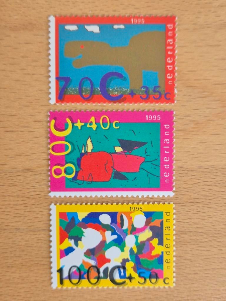 Nederland 1995 kinderpostzegels, Ophalen of Verzenden, Na 1940, Postfris