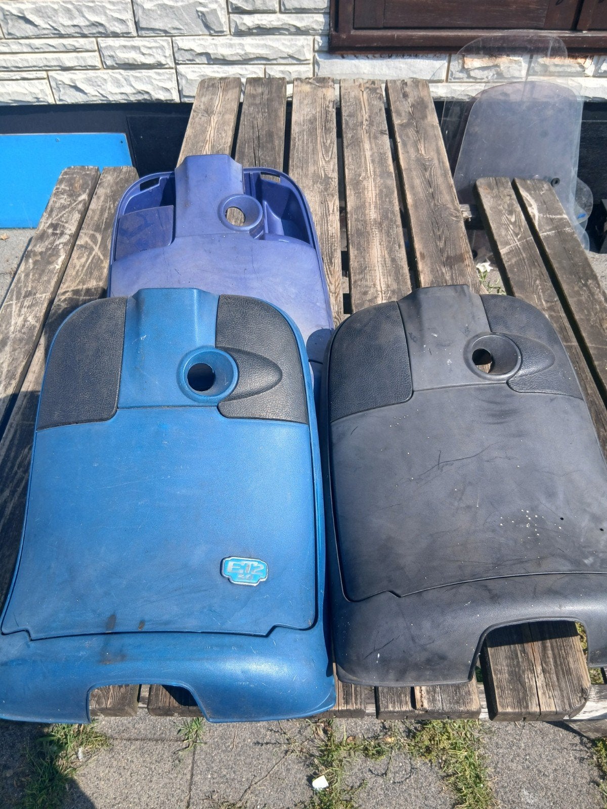 vespa et2 beenschild 12,95,- per stuk, Ophalen of Verzenden, Overige typen, Vespa