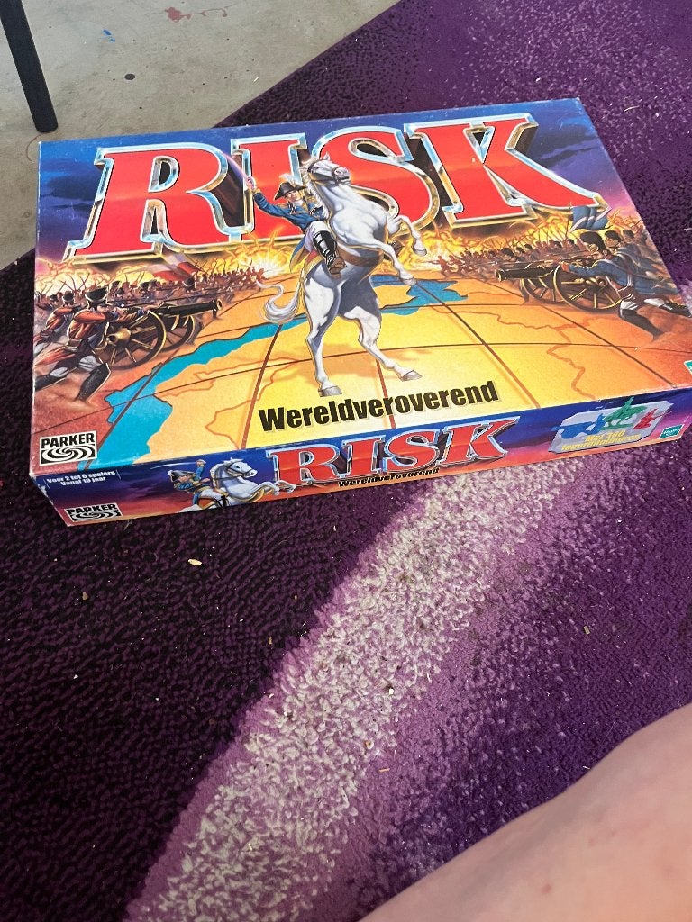 Bordspel Risk, Vijf spelers of meer, Ophalen, Nieuw, Hasbro