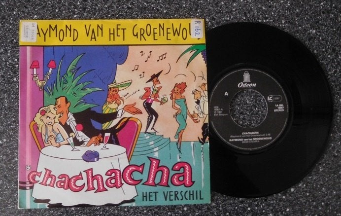 Raymond v/h Groenewoud - cha cha cha (vanaf € 1,75), Ophalen of Verzenden, Zo goed als nieuw, 7 inch, Pop