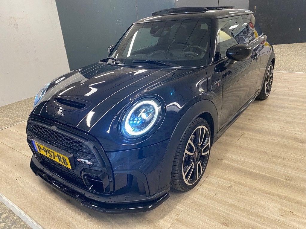Mini Cooper S 3-Deurs Rockingham GT Edition JCW pack, Auto's, Gebruikt, 4 stoelen, Zwart, Origineel Nederlands