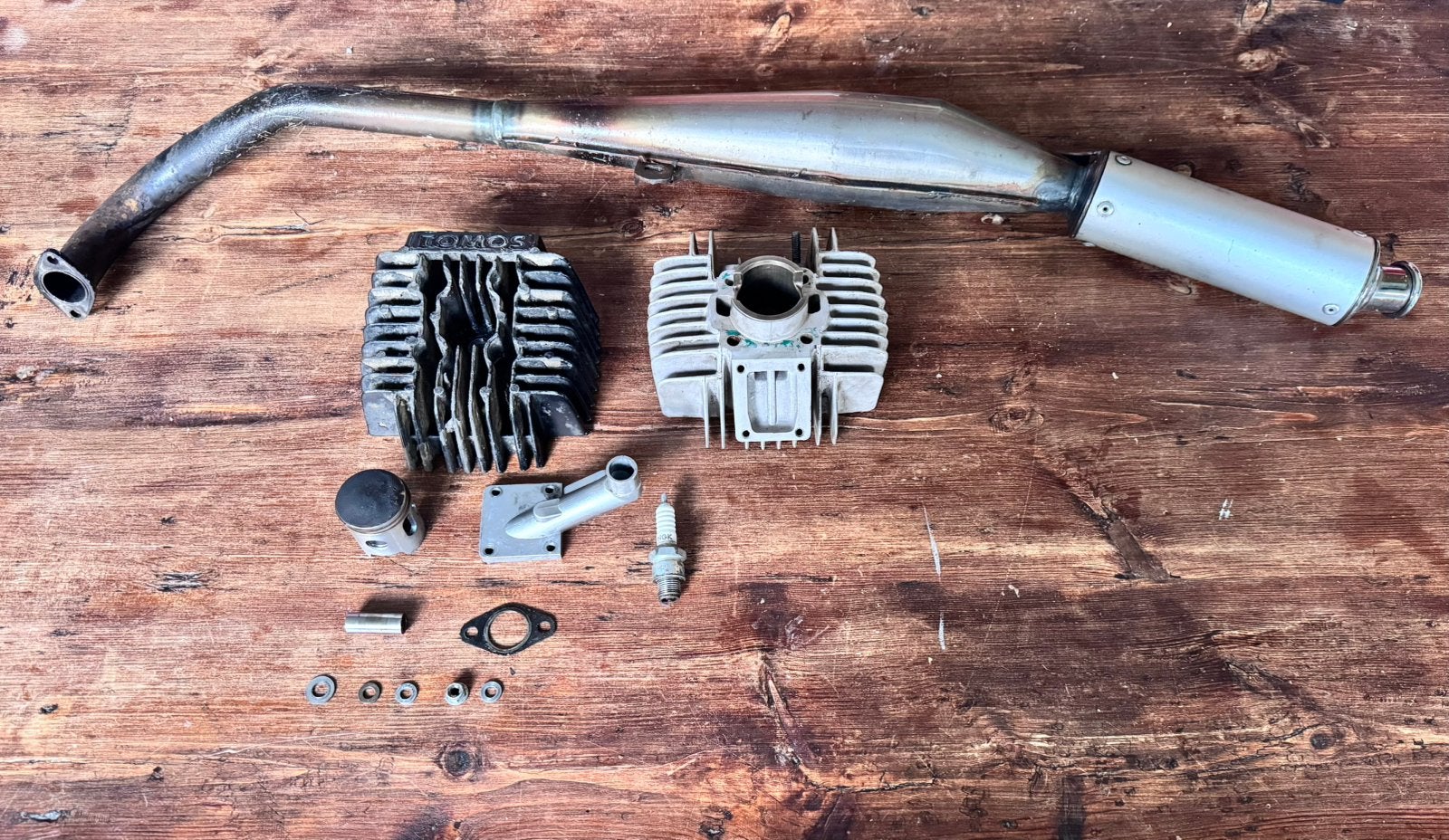 Complete 50cc kit, Ophalen of Verzenden, Zo goed als nieuw, Cilinder