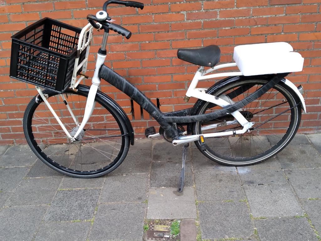 Dames fiets, Ophalen, 26 inch of meer