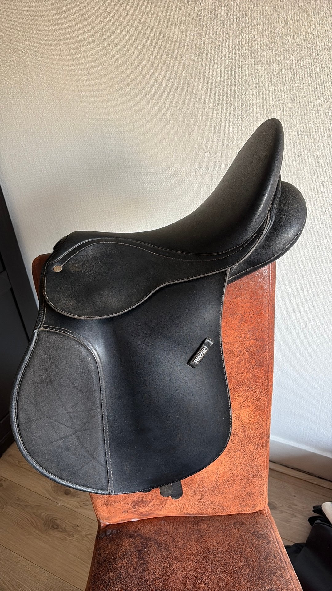 Wintec zadel, 17 inch, Ophalen