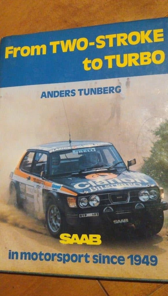 Saab: From Two-Stroke to Turbo (Anders Tunberg), Boeken, Ophalen of Verzenden, Zo goed als nieuw, Anders Tunberg, Overige merken
