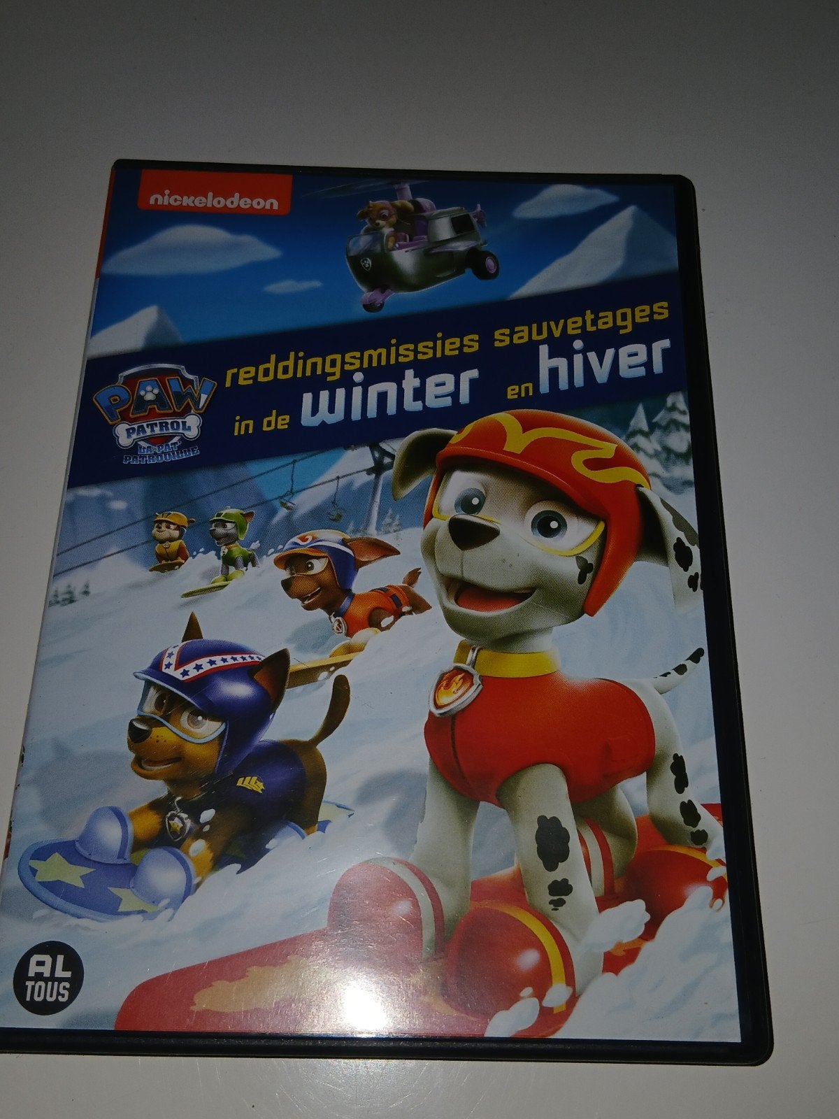 Paw Patrol dvd, Alle leeftijden, Ophalen of Verzenden, Zo goed als nieuw