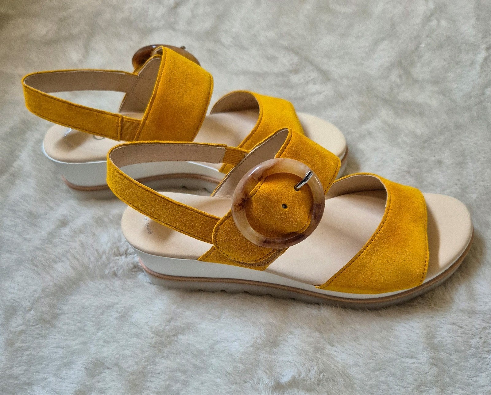 Sandalen van Gabor (incl Verzendkosten), Ophalen of Verzenden, Nieuw, Geel, Sandalen of Muiltjes