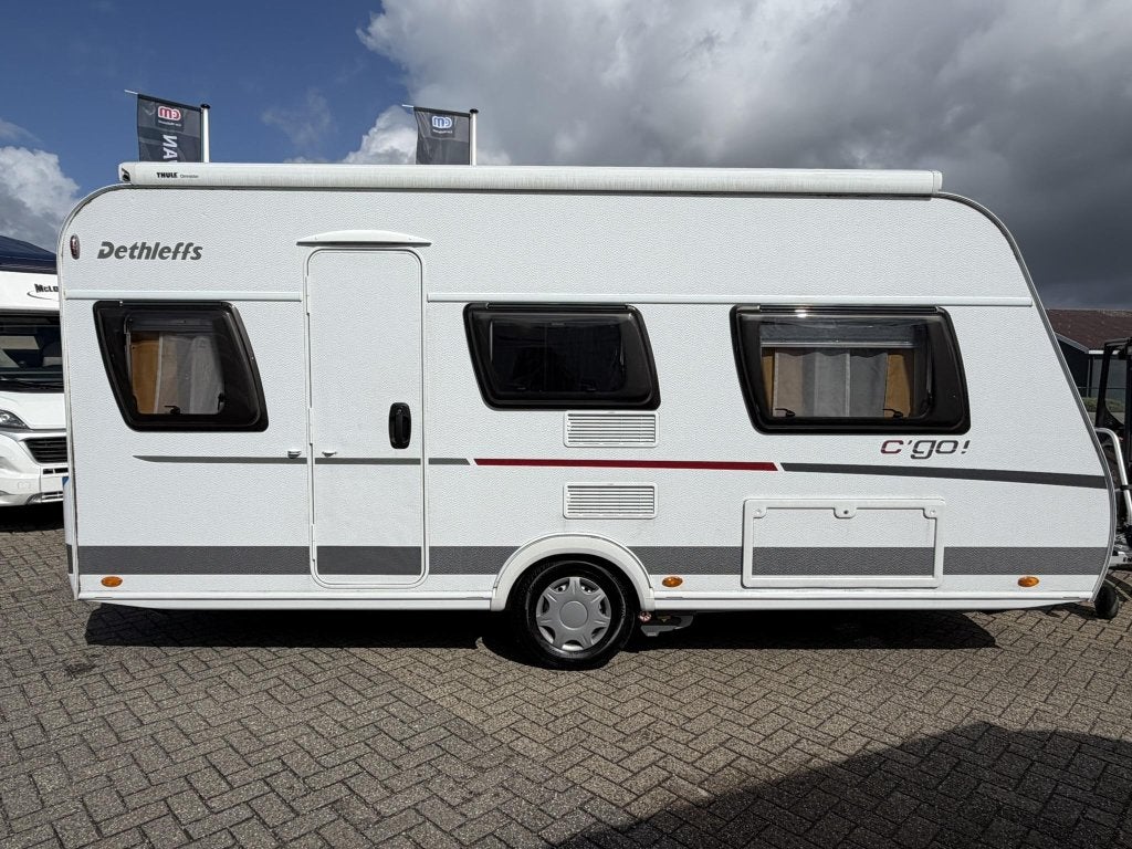 Dethleffs C'Go 475 EL MOVER/LUIFEL/FIETSENDRAGER, Caravans en Kamperen, Rondzit, Bedrijf, Dethleffs, 5 tot 6 meter
