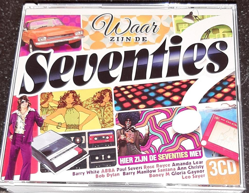 Waar zijn de seventies? 3cd, Cd's en Dvd's, Cd's | Verzamelalbums, Ophalen of Verzenden, Zo goed als nieuw, Dance, Boxset