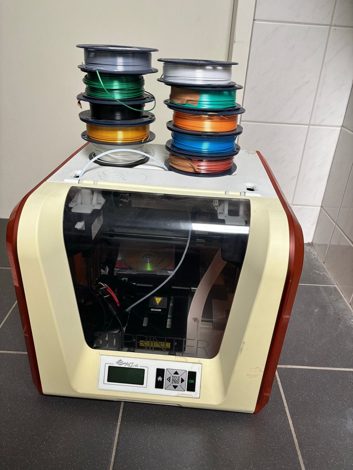 3D-printer met filament opknapper !, Ophalen, Gebruikt, Filament