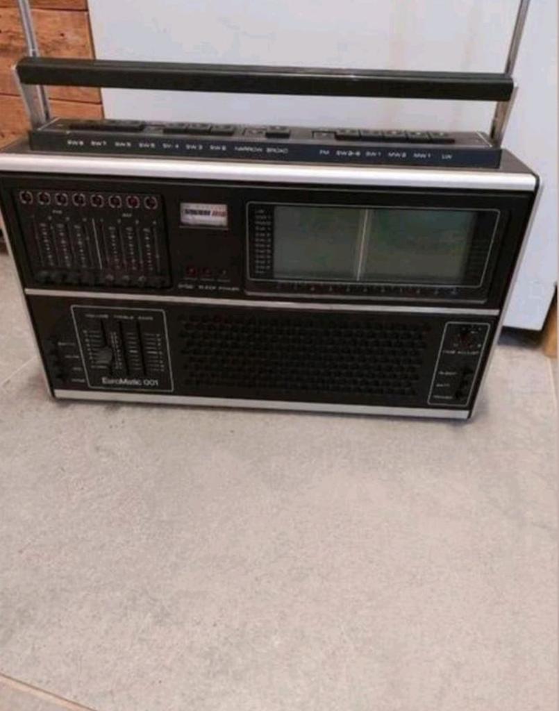 Vintage retro 70s 80s wereldontvanger noodpakket, Ophalen of Verzenden, Wereldontvanger