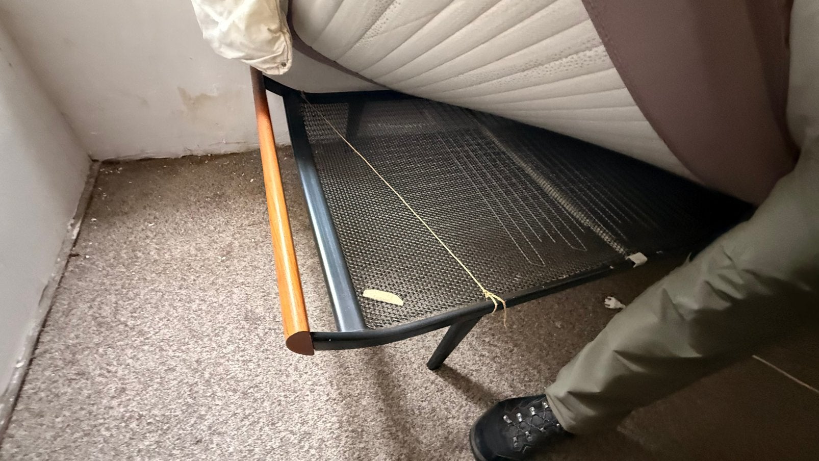 auping cleopatra bedframes en meer vintage, Gebruikt, 90 cm, Eenpersoons, Ophalen of Verzenden