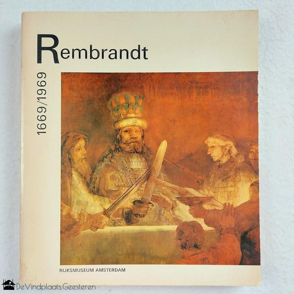 Rembrandt 1669/1969 - Rijksmuseum – Tentoonstellingsgids, Ophalen of Verzenden, Zo goed als nieuw, Schilder- en Tekenkunst