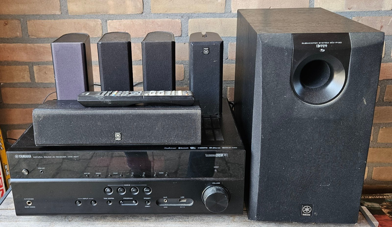 Complete Yamaha setje, Overige merken, 70 watt of meer, Ophalen of Verzenden, Zo goed als nieuw