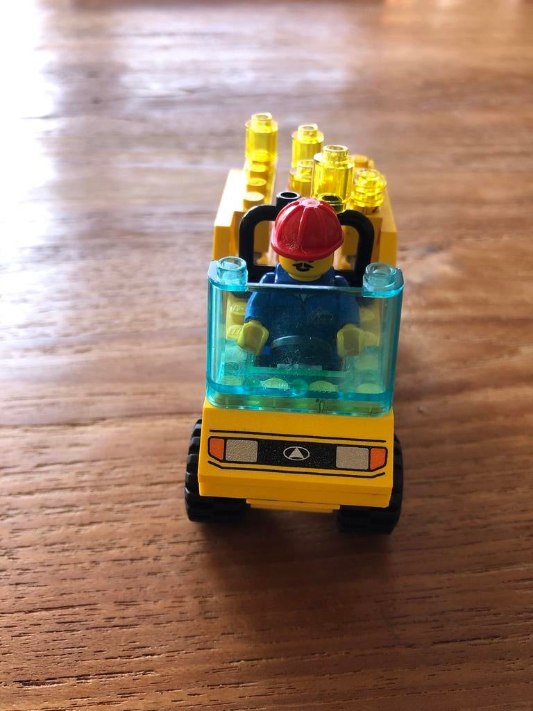 Lego City Vrachtwagen met bestuurder en accessoires, Ophalen of Verzenden, Zo goed als nieuw, Complete set, Lego