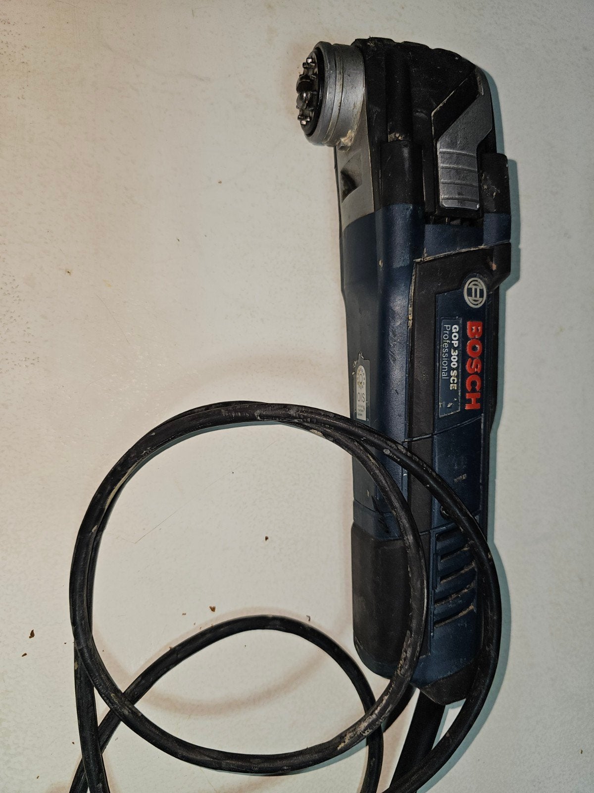 Bosch GOP 300 Multitool Trilzaag met Snoer in systainer, Doe-het-zelf en Verbouw, Ophalen of Verzenden, Gebruikt, Multitool, Bosch