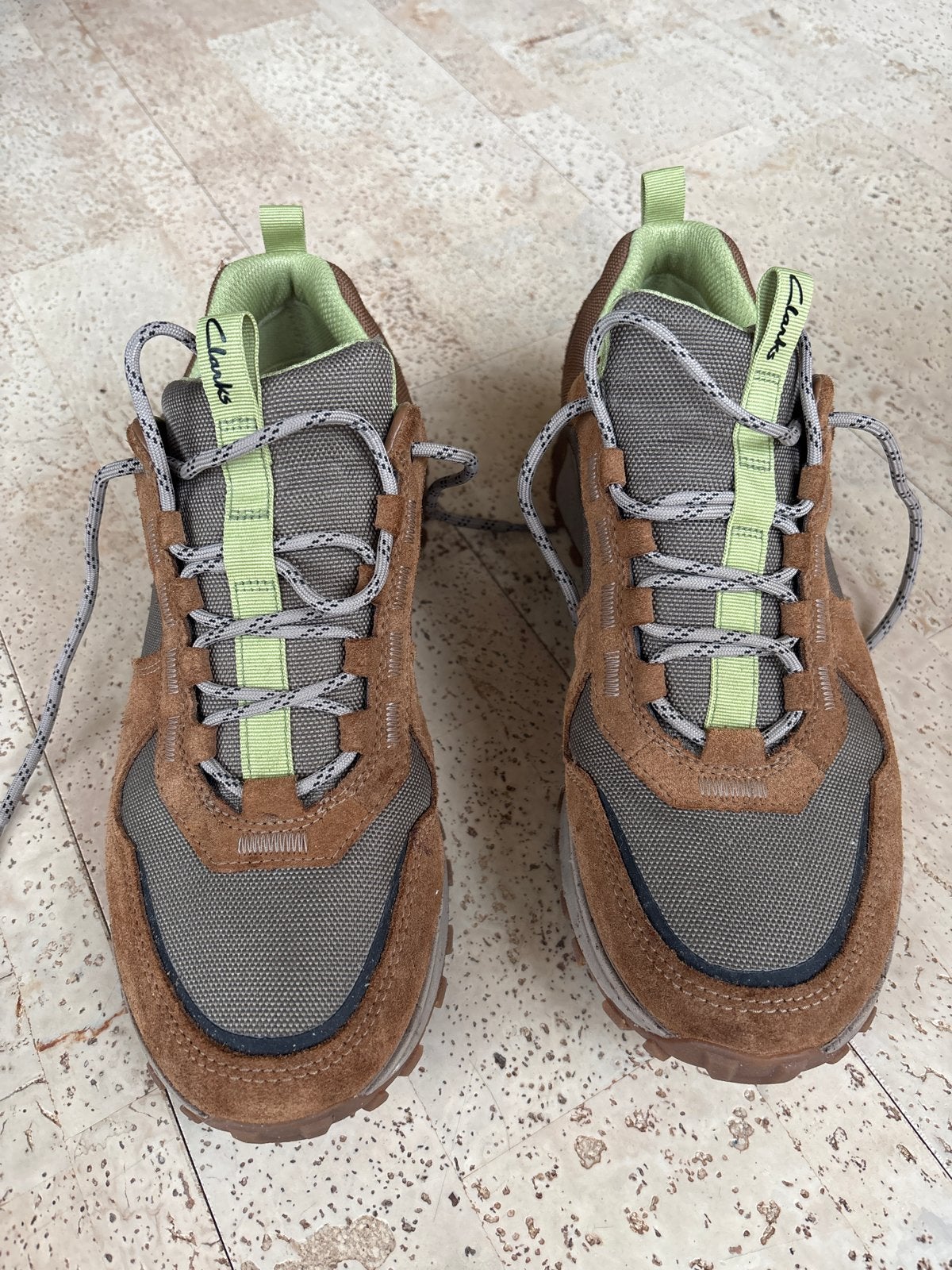 Clarks ATL Wandelschoenen - Maat 44 - Zo goed als nieuw, Kleding | Heren, Ophalen of Verzenden, Zo goed als nieuw, Bruin, Wandelschoenen of Bergschoenen
