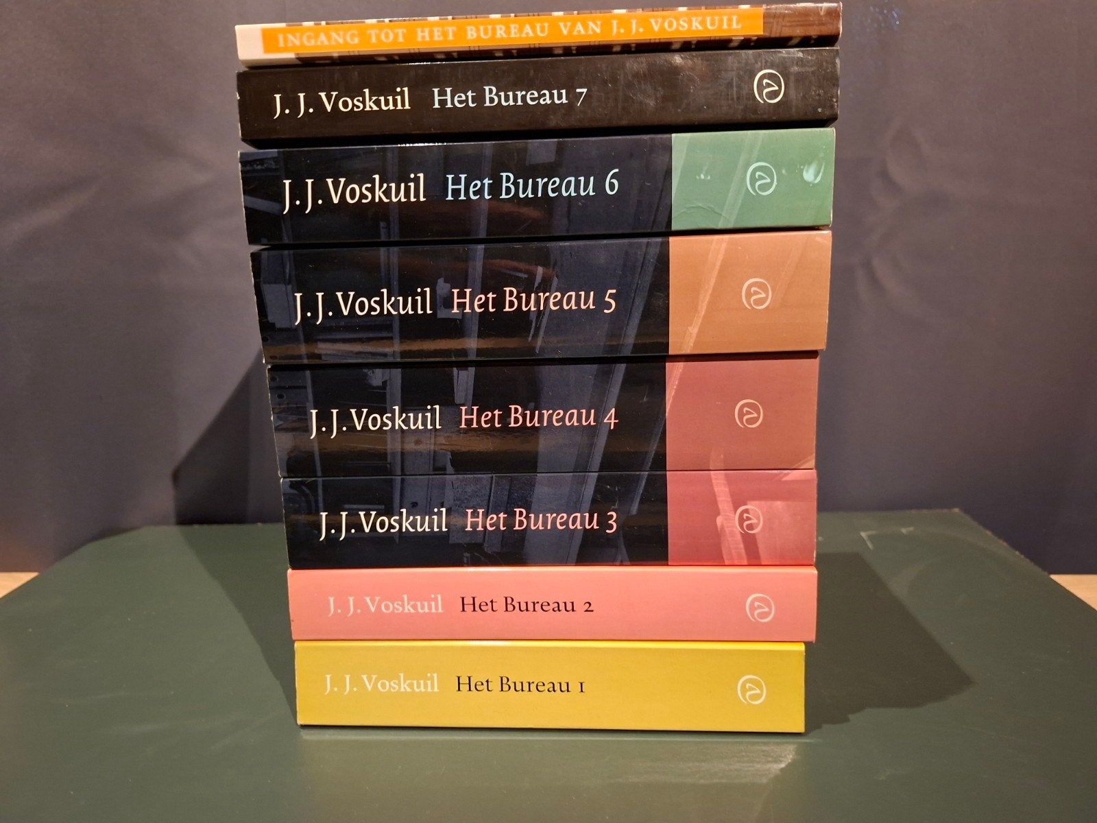 J.J. Voskuil - Het Bureau complete reeks + Ingang, Boeken, Ophalen of Verzenden