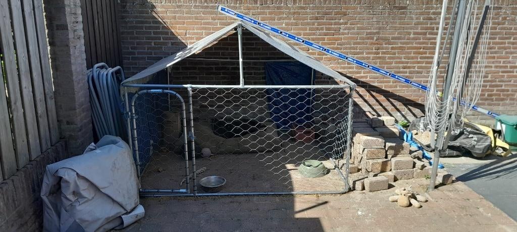 Honden ren, Dieren en Toebehoren, Hondenhokken, Ophalen, 100 cm of meer, Hondenhok, 110 cm of meer