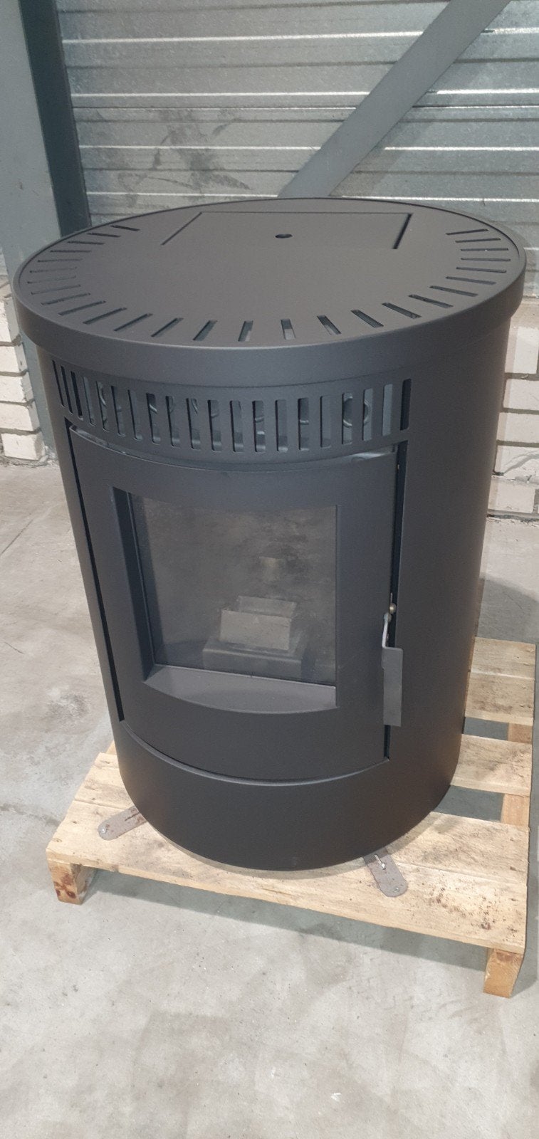 Rinus Duroflame pelletkachel 7 kW - Slechts 830 uur gebruikt, Ophalen, Gebruikt, Vrijstaande haard, Overige soorten