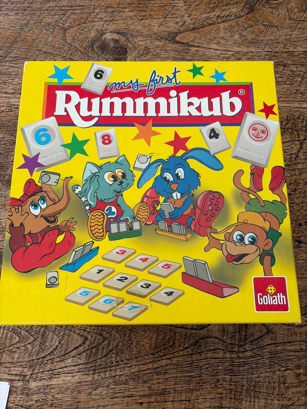 My First Rummikub - Leuk familiespel van Goliath, Drie of vier spelers, Ophalen of Verzenden, Gebruikt