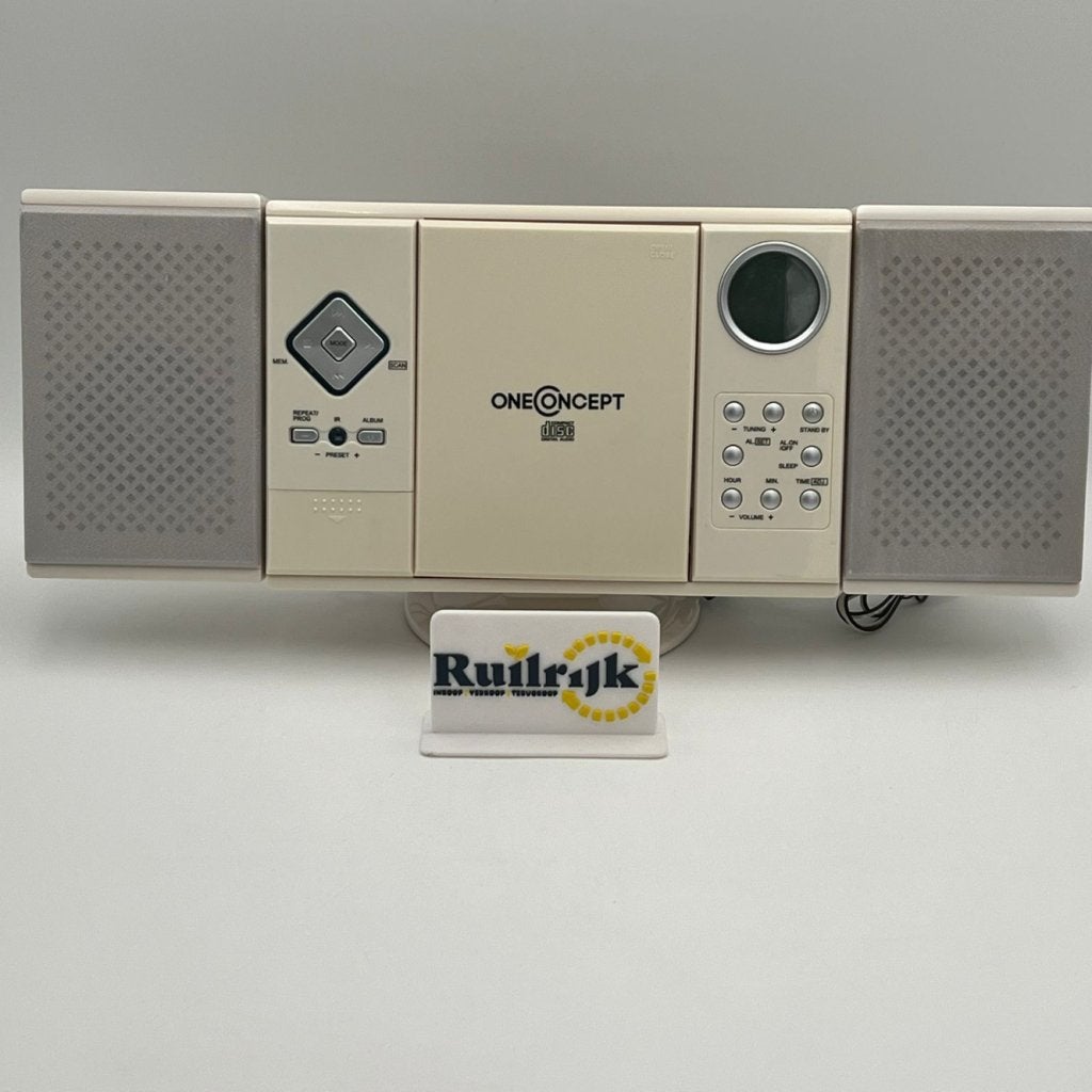 One Concept Cd MP3 Radio player Wit - Nette staat, Flex Ltd., Zo goed als nieuw, https://flex.com/contact-us, Nobelstraat 10, 5807 GA Oostrum LB, Limburg, Nederland