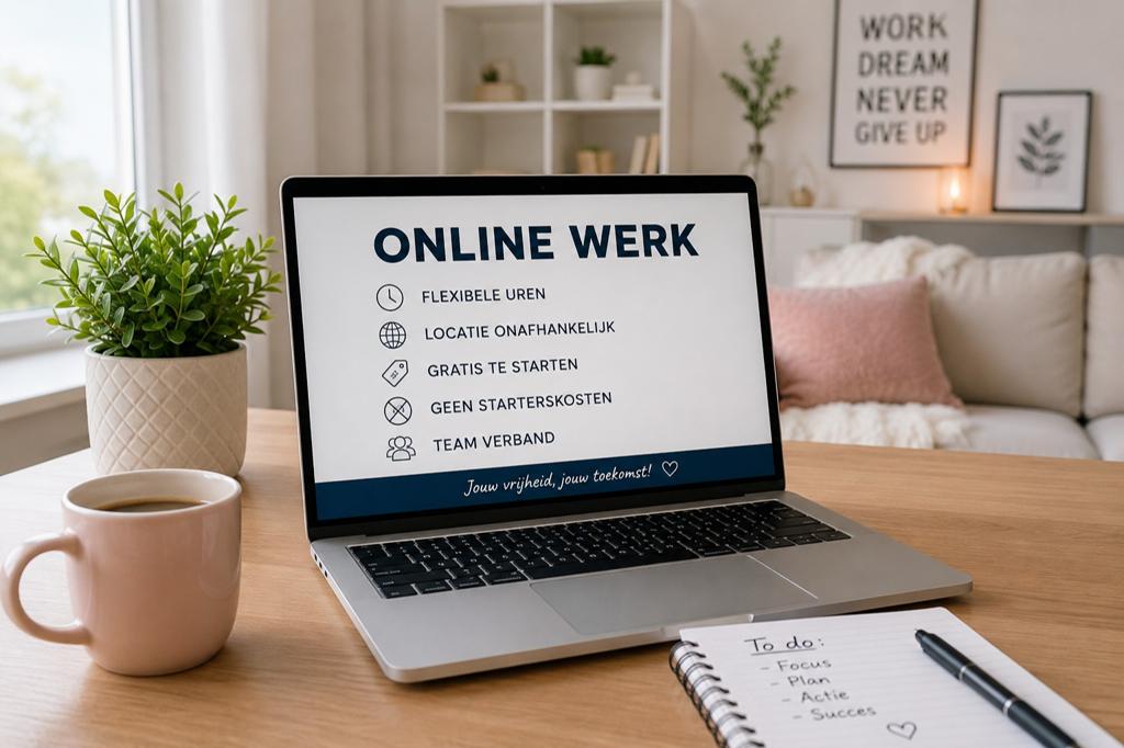 Gratis flexibel online werk parttime, Starter, Overige vormen, Overige niveaus, Geschikt als bijbaan