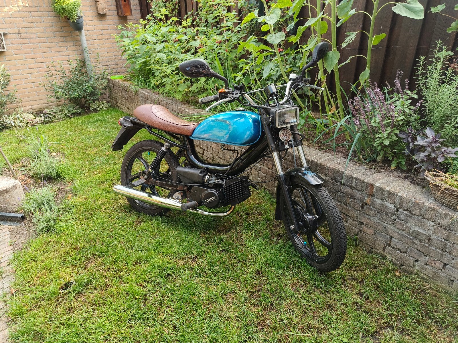 Tomos custom caferacer, Ophalen, Overige modellen, Maximaal 45 km/u, Zo goed als nieuw