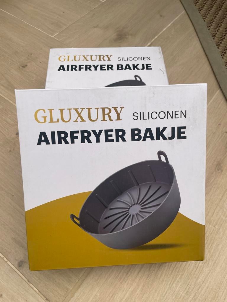 Gluxury Siliconen Airfryer Bakje, Ophalen of Verzenden, Nieuw, Airfryer