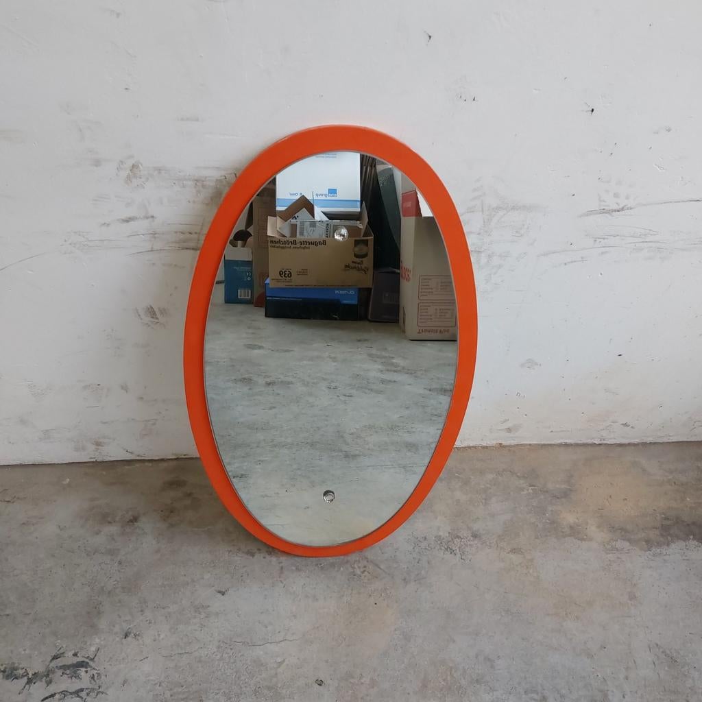 Kama vintage ovale spiegel, Huis en Inrichting, Ophalen, Minder dan 50 cm, Gebruikt, Onbekend