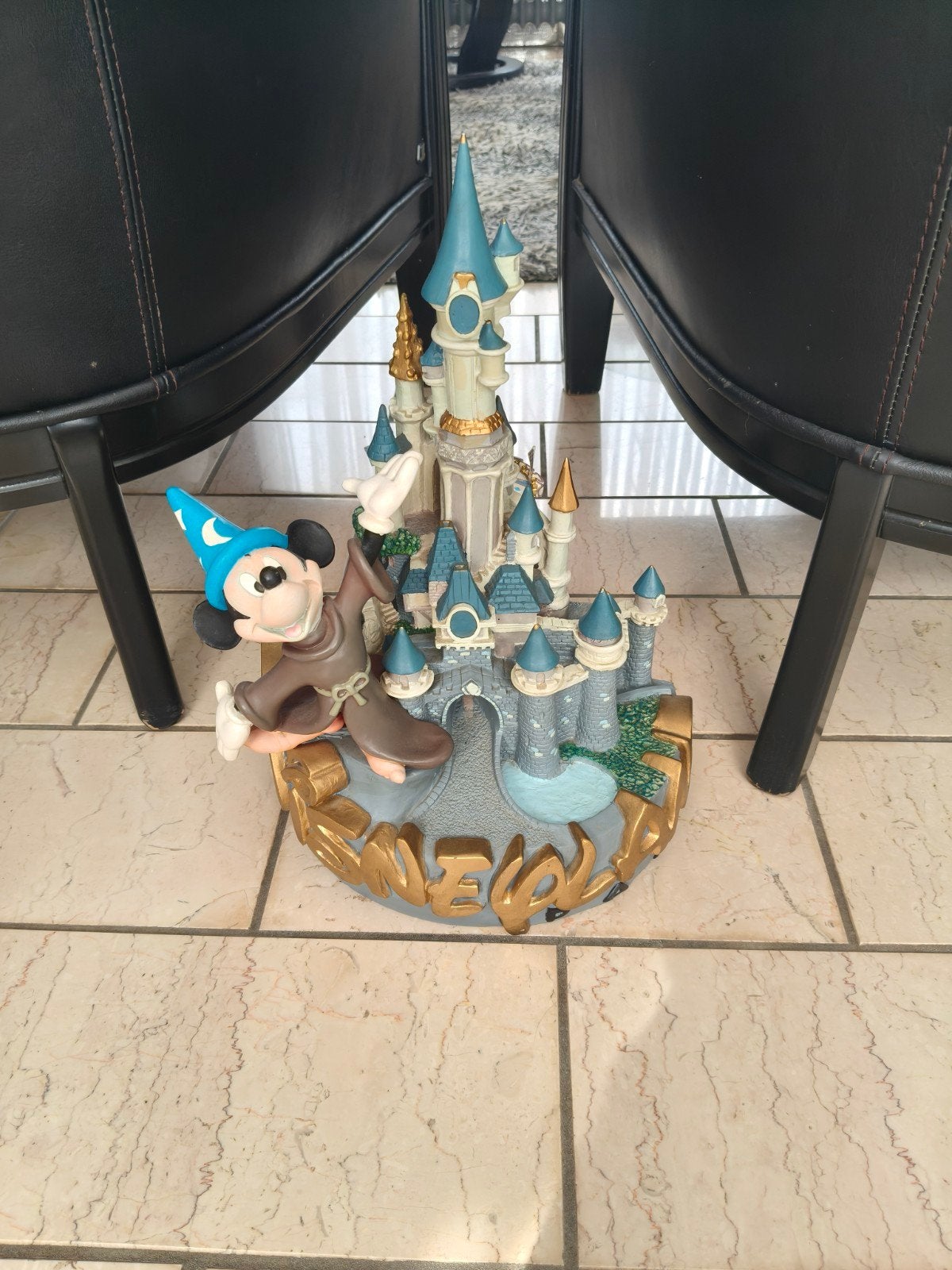Disneyland Parijs kasteel 1996, Verzenden, Mickey Mouse, Zo goed als nieuw, Beeldje of Figuurtje