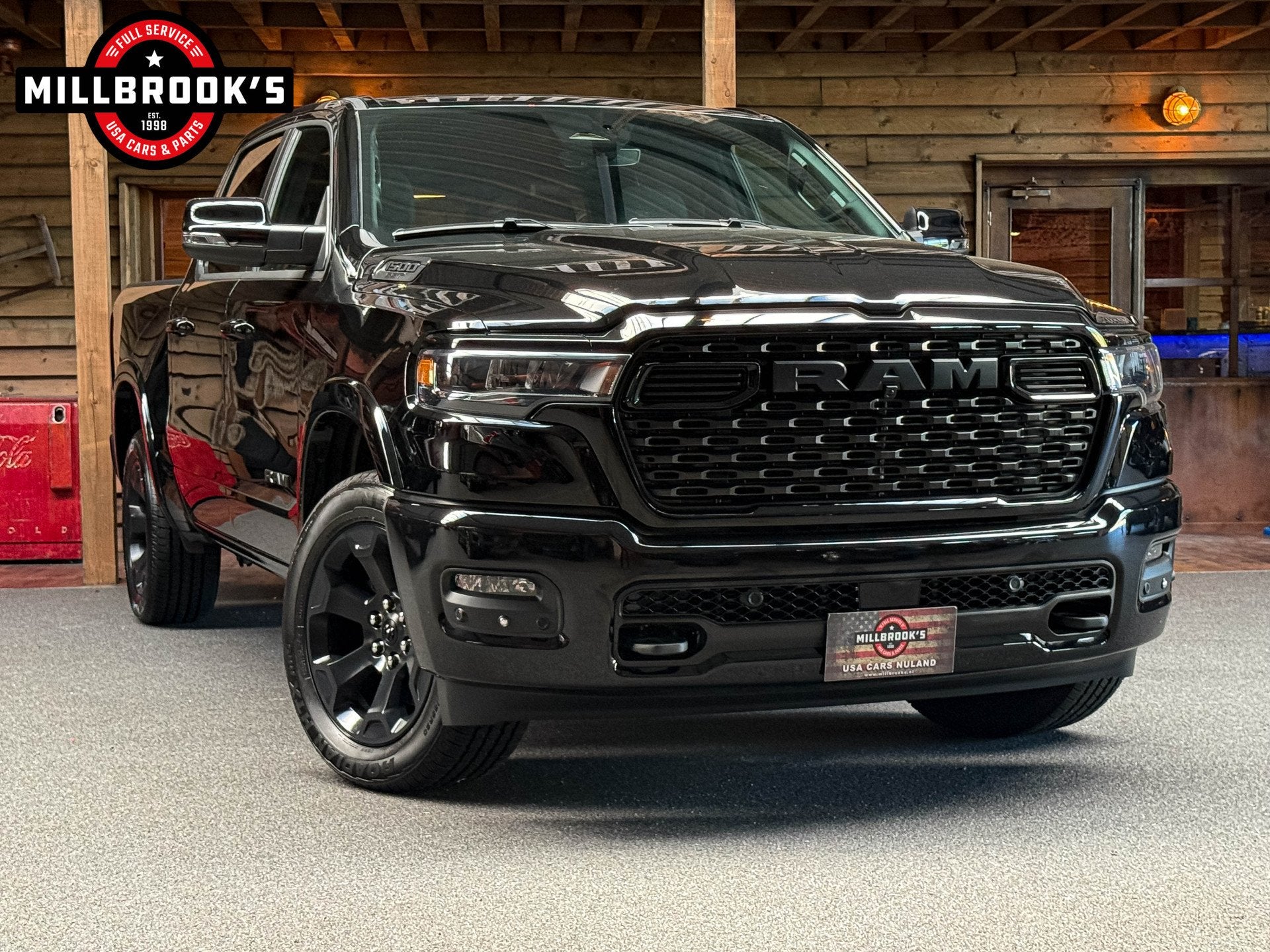 Dodge Ram 1500 Big Horn BPM VRIJ, 2025 Model! Adaptieve crui, Automaat, Zwart, 4 stoelen, Zwart