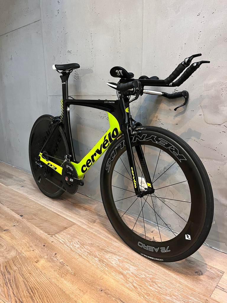 Cervelo P3 tijdrit/triatlhon fiets maat 56, Fietsen en Brommers, 28 inch, Carbon, Zo goed als nieuw, Meer dan 20 versnellingen