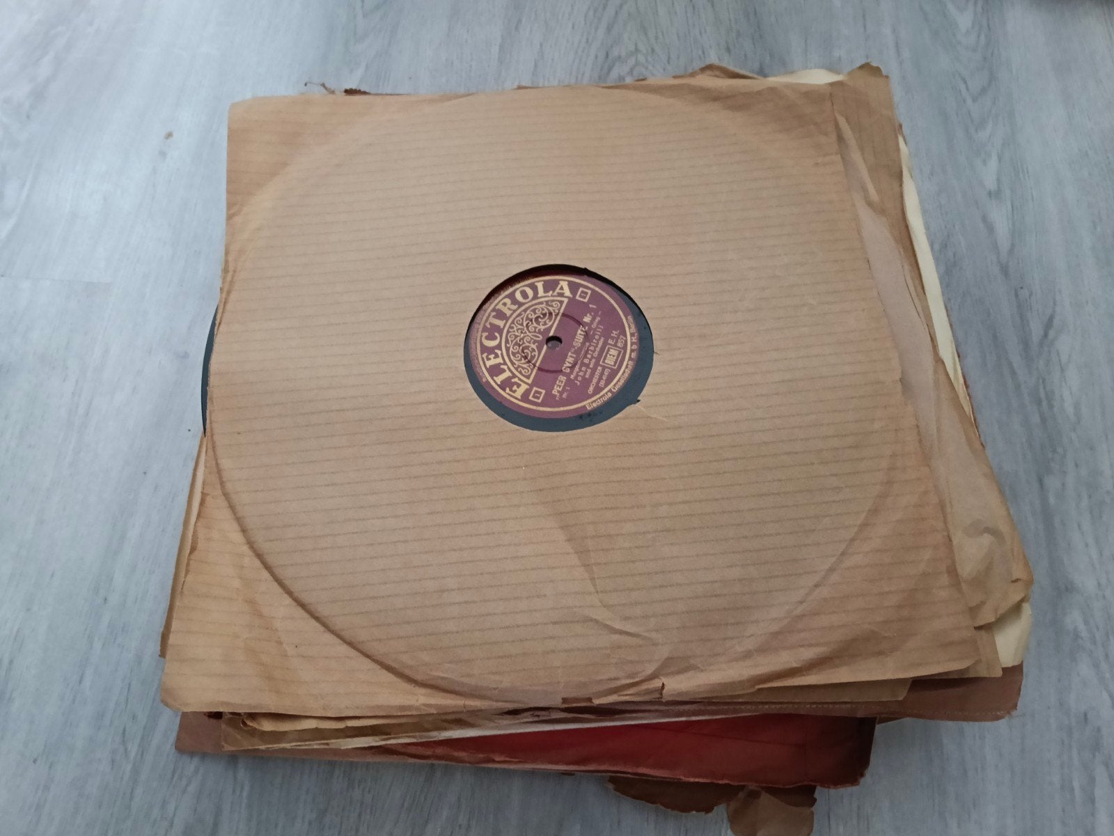 bakelieten platen, Cd's en Dvd's, Vinyl | Overige Vinyl, Ophalen, Gebruikt, Overige formaten