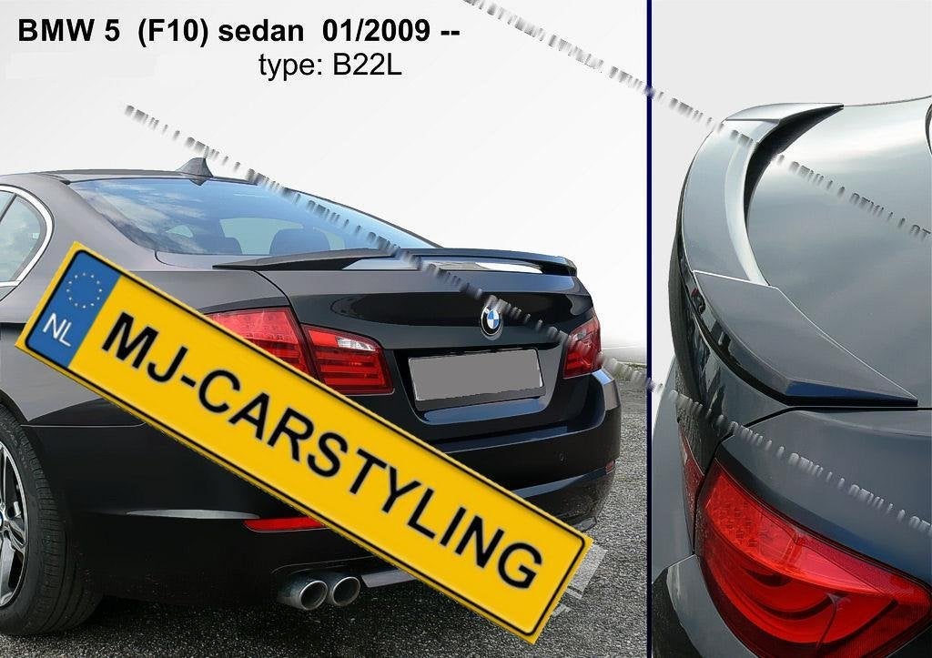 BMW F10 - Achterklep spoiler II, Ophalen of Verzenden, MJ-Carstyling, Info@mj-carstyling.net, Sibeliusstraat 81 5011JH Tilburg