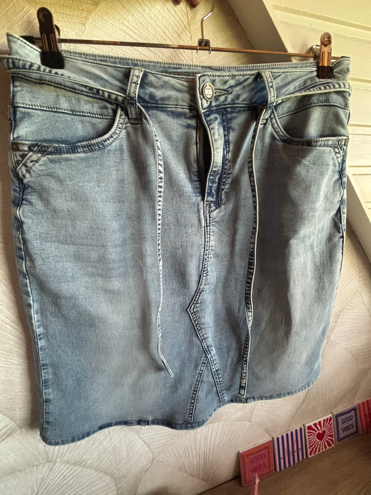 Geisha rok - Maat M /38, Maat 38/40 (M), Blauw, Nieuw, Ophalen of Verzenden