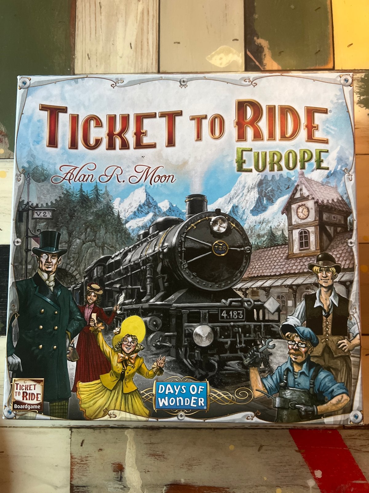 Ticket to Ride Europe Bordspel - Complete Editie, Drie of vier spelers, Ophalen, Zo goed als nieuw