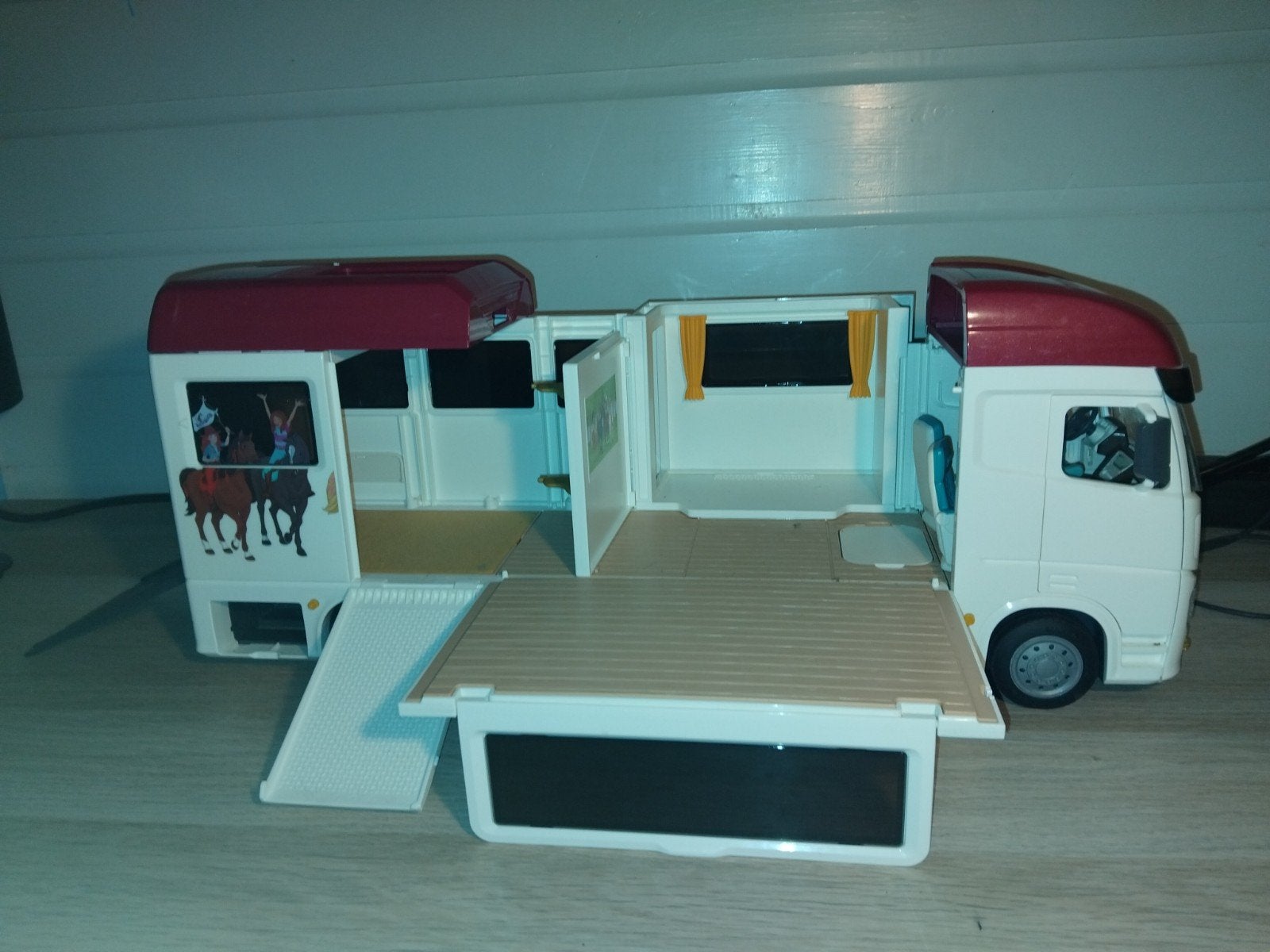 schleich paardenvrachtwagen, Verzamelen, Ophalen, Gebruikt
