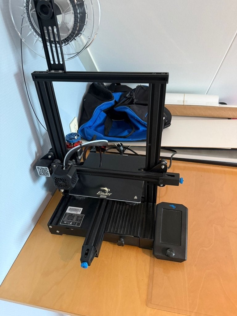 Creality Ender-3 V2 3D-printer - met upgrades, Ophalen, Zo goed als nieuw, Filament, Creality