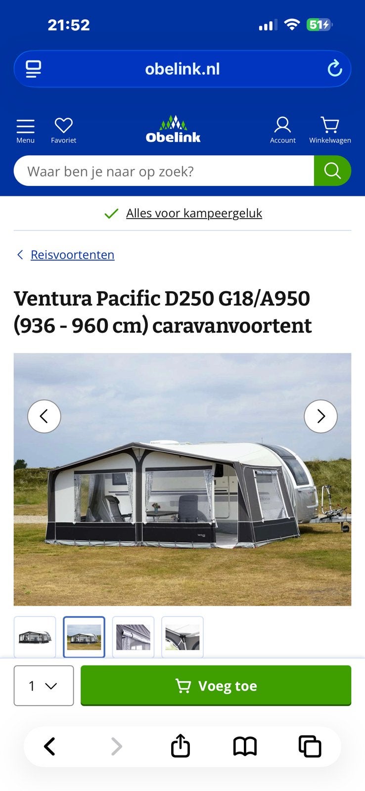 Isbella Ventura Pacific 250, Ophalen, Gebruikt, Isabella